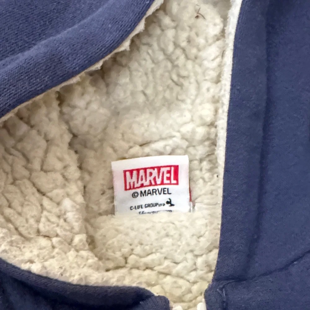 Marvel Navy and Cream Superhero Jacket - Picture 3 of 5